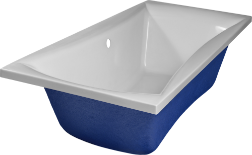 Ванна акриловая C-Bath CBQ004003 190х90 пристенная прямоугольная - фото 4