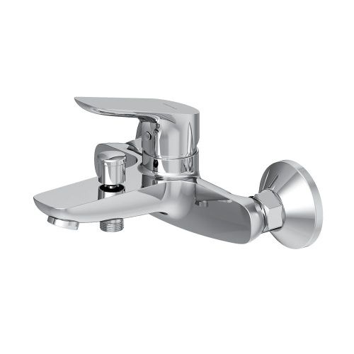 Смеситель для ванны и душа Damixa Jupiter 771000001 настенный хром - фото 2