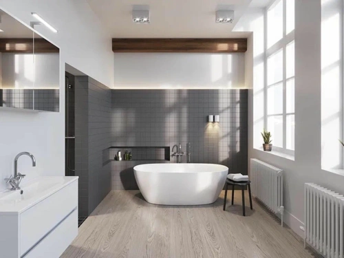 Ванна акриловая Riho ALPHA B092001005 170х80 пристенная овальная с ножками - фото 3