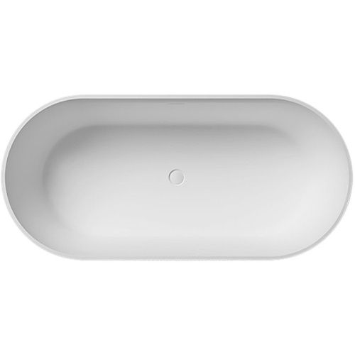 Ванна из искусственного камня Gruppo Treesse CLIVIA V447BO 170х80 отдельностоящая овальная - фото 3