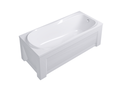 Ванна акриловая гидромассажная Timo KATA KATA1880-KT18-SPV1505-T-CM-FP18S 180х80 пристенная прямоугольная с каркасом - фото 4