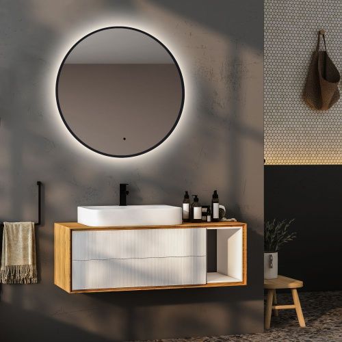 Зеркало с подсветкой Abber AG6204SCB-0.77 80х80 - фото 2