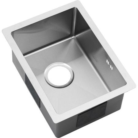 Кухонная мойка Melana ProfLine MLN-R3344H 35х45 цвет серый поверхность матовая