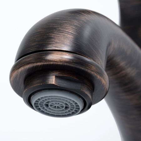 Смеситель Wasserkraft Isar 1300 1303 на раковину бронза