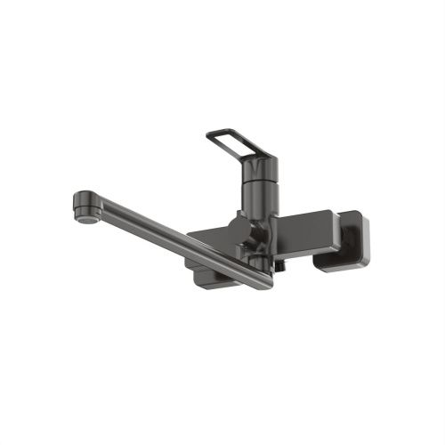 Смеситель для ванны Tokito KOBE TOK-KOB-1015 настенный вороненая сталь - фото 4