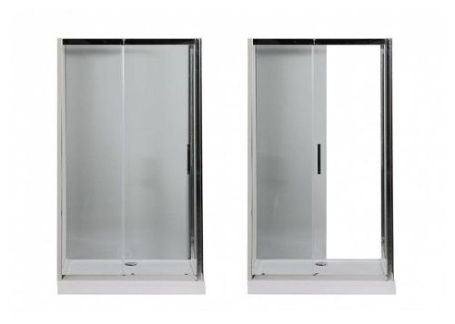 Душевой уголок Aquanet Delta NPE1131 1600900 160х90 стекло прозрачное профиль хром без поддона - фото 2