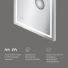 Зеркало с подсветкой Am.Pm Gem M91AMOX0553WG 60х70 подвесное