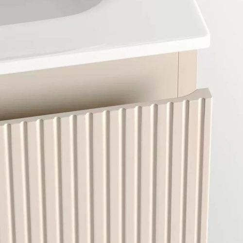 Тумба под раковину Sancos SNOB T SNT60CE 60х40 подвесная цвет бежевый - фото 5