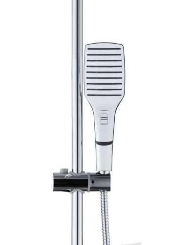 Душевая стойка Orange S10cr настенная цвет хром - фото 5