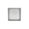 Кухонная мойка LeMark Olanga 440 9937121 45х45 цвет нержавеющая сталь