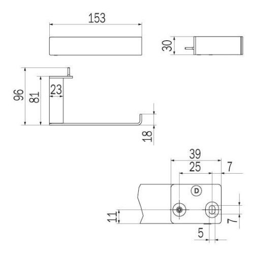 Бумагодержатель Inda INDISSIMA A8825ACR - фото 2