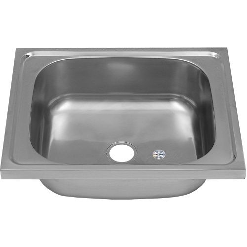 Кухонная мойка Melana 091 t (*20) 50х40 цвет хром поверхность матовая - фото 2