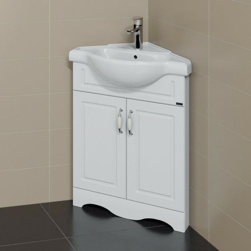 Тумба под раковину СанТа Верона 700213 60х40 напольная цвет белый - фото 3