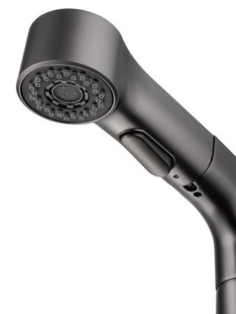 Смеситель Wonzon & Woghand WW-121B108-BGG на раковину серый