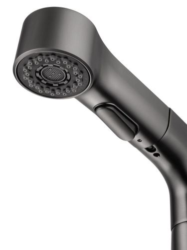 Смеситель Wonzon & Woghand WW-121B108-BGG на раковину серый - фото 4