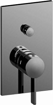Смеситель для душа Paffoni Rock RO015ST/M встраиваемый в стену нержавеющая сталь