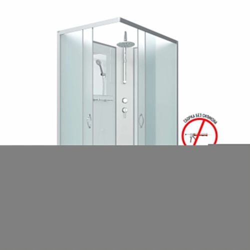 Душевая кабина Niagara Classic 432853QBKT 120х80 прямоугольная без крыши ориентация универсальная - фото 2