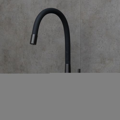 Смеситель для кухни LeMark Expert LM5083BL-Black на мойку черный - фото 3