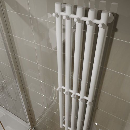 Полотенцесушитель электрический Altasan Арго Арго12027БМ 25х120 белый - фото 3