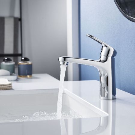 Смеситель Rossinka RS45 RS45-11 на раковину хром