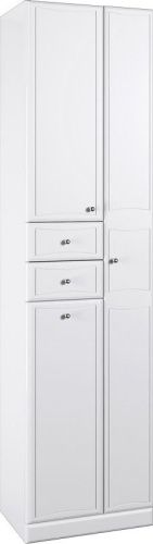 Шкаф-пенал Aqwella Y Ba.05.05 50х190 напольный цвет белый - фото 2