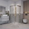 Душевой уголок Grossman Classic 300.K33.04.1010.10.00 100х100 стекло прозрачное профиль хром без поддона