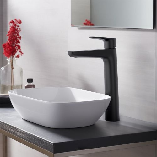 Смеситель Aquatek БЕТТА AQ1104MB на раковину черный - фото 3