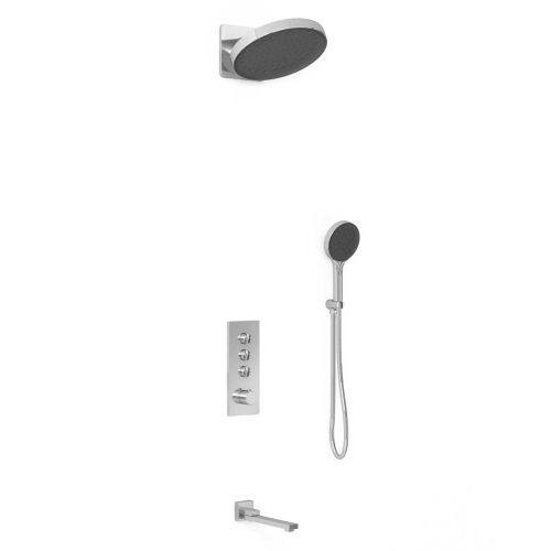 Душевая система Vincea VSFW-433TI3CH встраиваемая в стену цвет хром с термостатом - фото 2