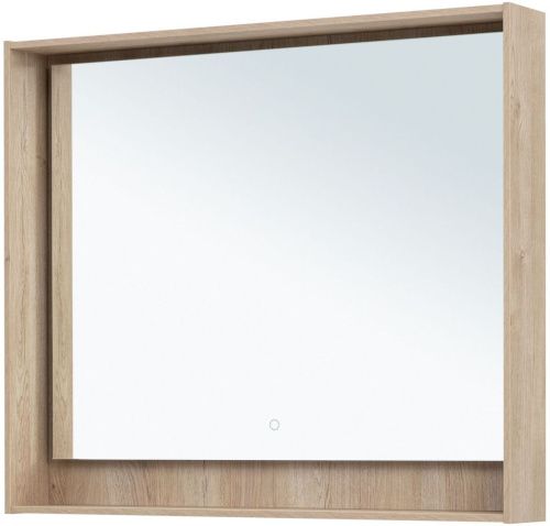 Зеркало с подсветкой Aquanet Милан 00336406 100х80 подвесное - фото 3