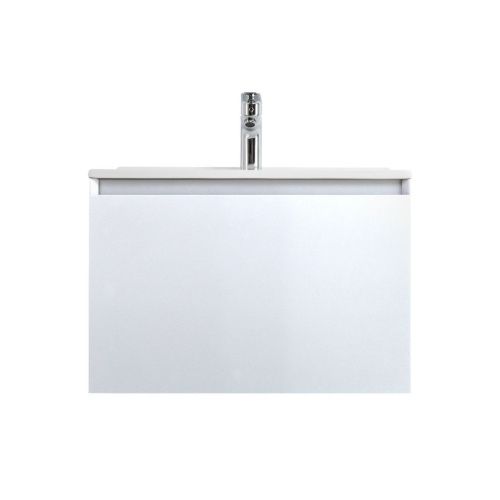 Тумба под раковину Art&Max Latina AM-Latina-600-1C-SO-BM 60х50 подвесная цвет белый - фото 2