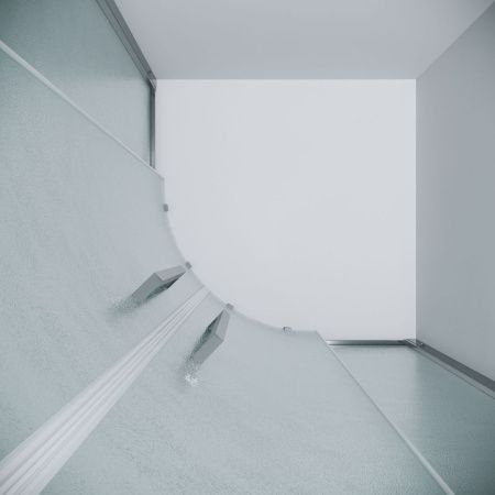 Душевой уголок Grossman Cosmo 301.K33.02.1010.10.02 100х100 стекло текстурное профиль хром без поддона