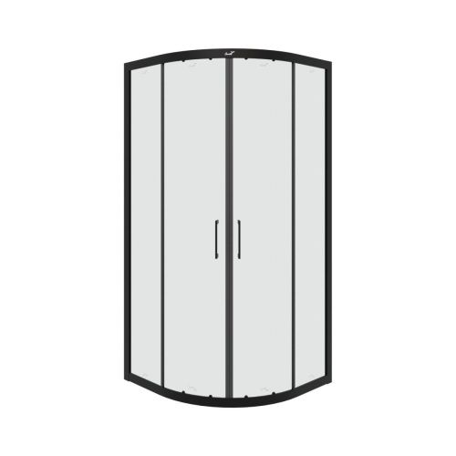 Душевой уголок Cerutti SPA VIVA90B N 90х90 стекло прозрачное профиль черный без поддона