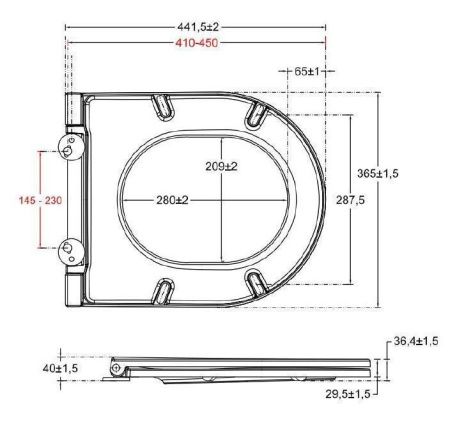 Крышка сиденье Allen Brau Reality 4.32007.20