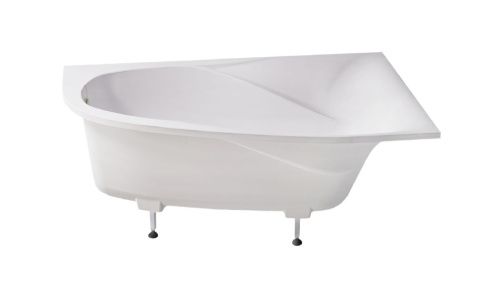 Ванна из литьевго мрамора Astra-Form Селена 01010040 170х100 угловая асимметричная с ножками - фото 3