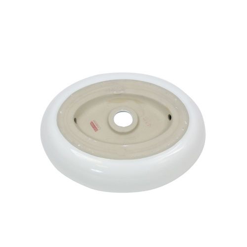 Раковина из сантехнического фарфора Melana 320303-805 40х30 накладная цвет белый без отверстий под смеситель - фото 4