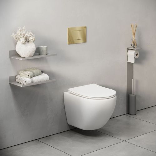 Инсталляция + кнопка смыва + унитаз Grossman Classic 97.4455S.04.32M - фото 5