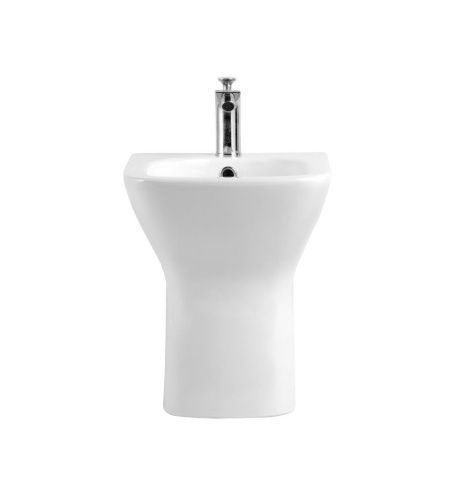 Биде напольное Agger AT02300 цвет белый - фото 3