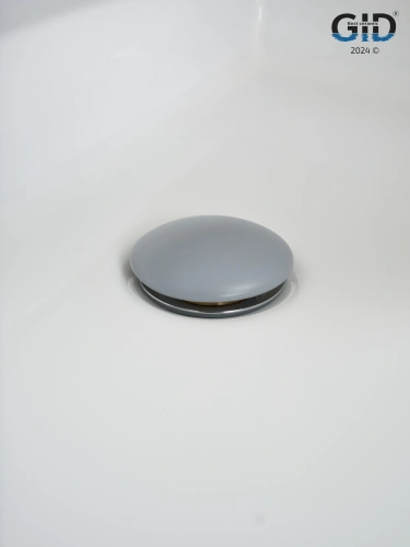 Донный клапан Gid Minucia 74401K серый - фото 3