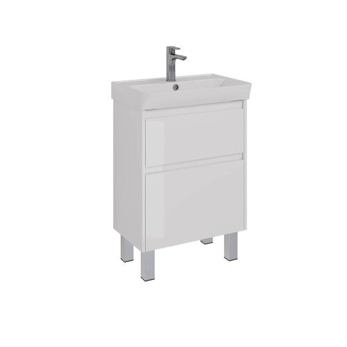 Тумба под раковину LeMark Combi LM03C60T 60х30 напольная цвет белый - фото 5