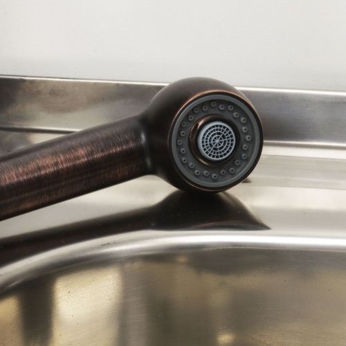 Смеситель для кухни Wasserkraft Кухонные смесители A8247 на мойку бронза - фото 3