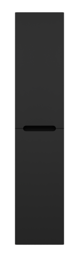 Шкаф-пенал Misty Роял П-Роя-02035-011П 40х170 подвесной цвет черный - фото 2