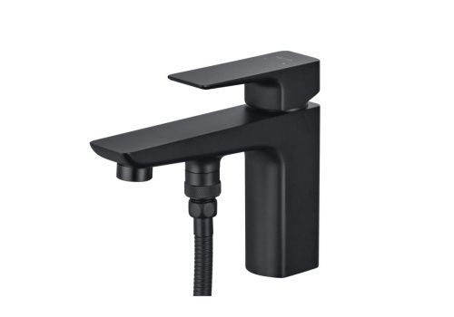 Смеситель Aquatek ВЕГА AQ1044MB на борт ванны черный - фото 3