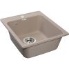 Кухонная мойка Granfest Quarz 17 песочный 50х40 цвет бежевый поверхность матовая