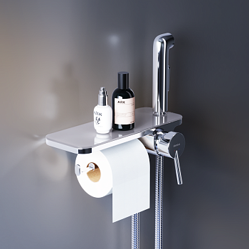 Гигиенический душ со смесителем Damixa Jupiter 773500001 хром