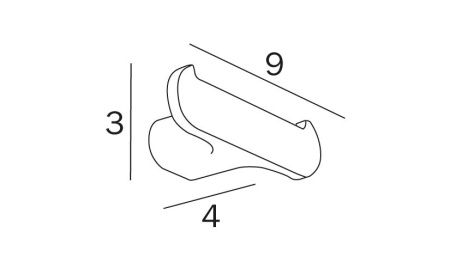 Крючок Inda MITO A2020BNE