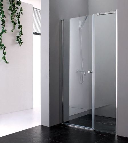 Душевая дверь Cezares ELENA ELENA-W-B-11-80+90-C-Cr 165х195 стекло прозрачное профиль хром - фото 2