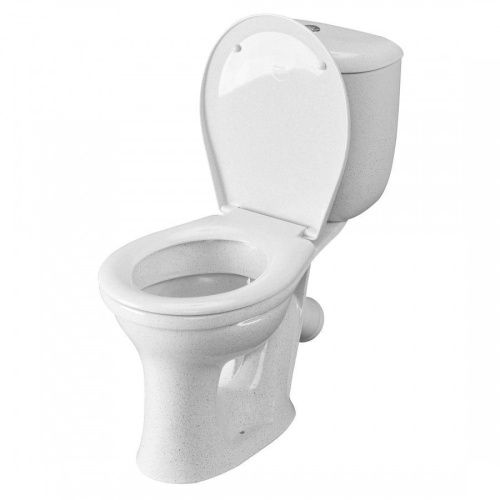 Унитаз-компакт напольный с бачком Santeri Виктория 1P3016S0100BF белый с сиденьем каскадный смыв - фото 3