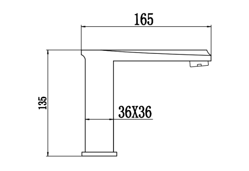 Смеситель Savol S-GY8892H на раковину черный - фото 2