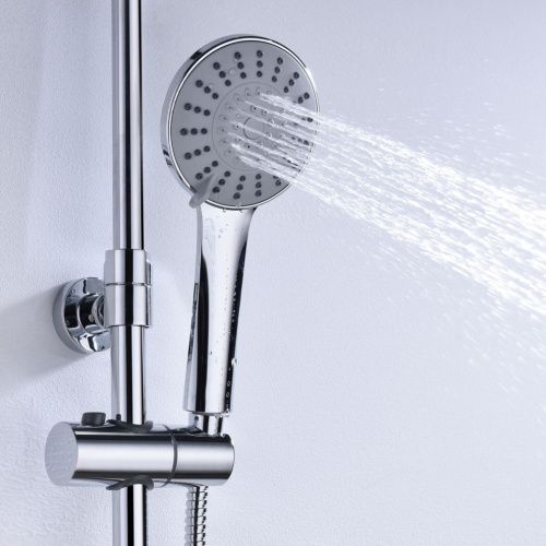 Душевая стойка Wasserkraft SK16601CH настенная цвет хром - фото 5