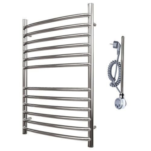 Полотенцесушитель электрический Point Альфа PN05158SE 55х80 хром - фото 4